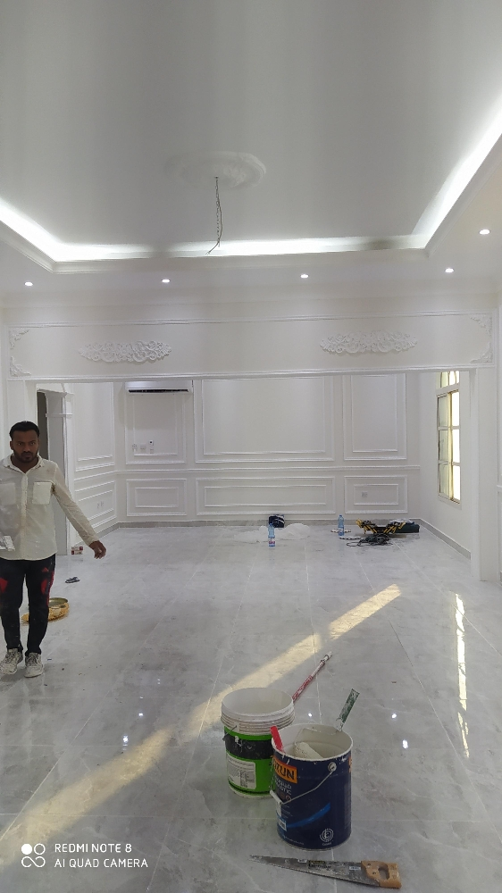 Gypsum board decoration 
Gypsum - 9