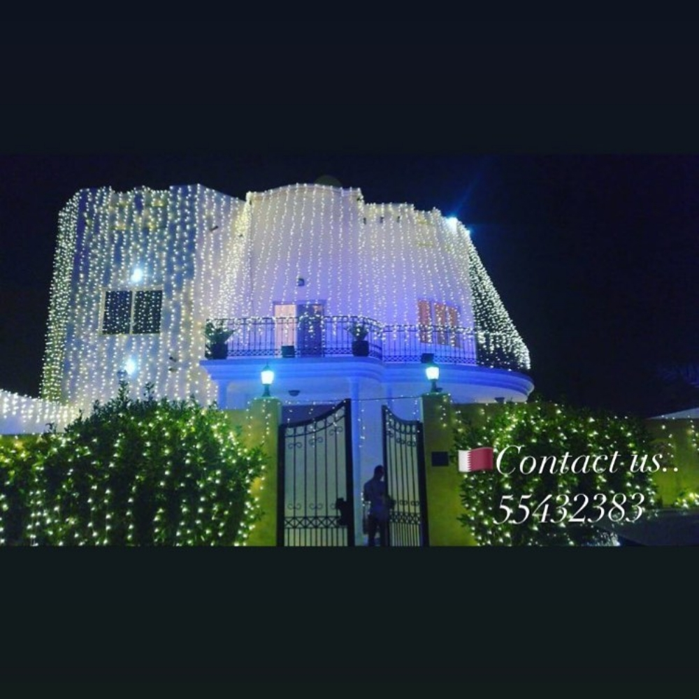 Lighting installation for wedding - 3