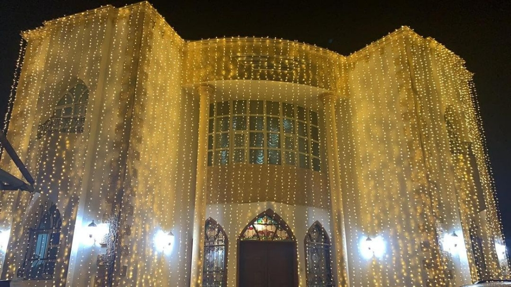 Lighting installation for wedding - 9