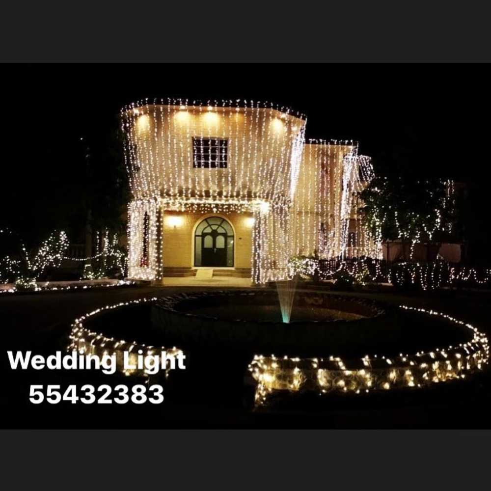 Lighting installation for wedding - 4
