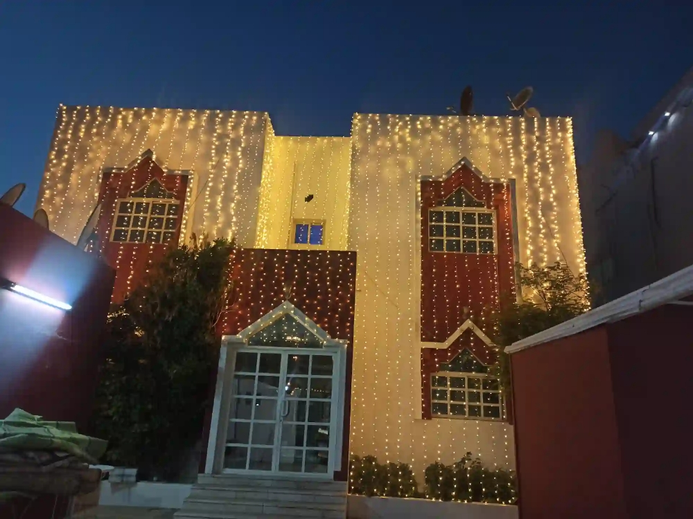 Lighting installation for wedding - 7