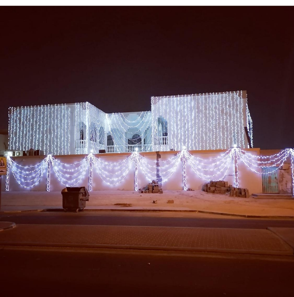 Lighting installation for wedding - 8