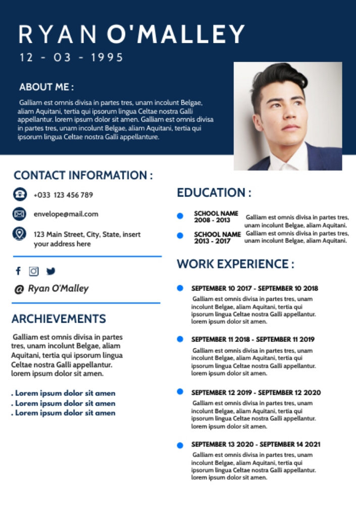 CV ( Professional CV) - 8