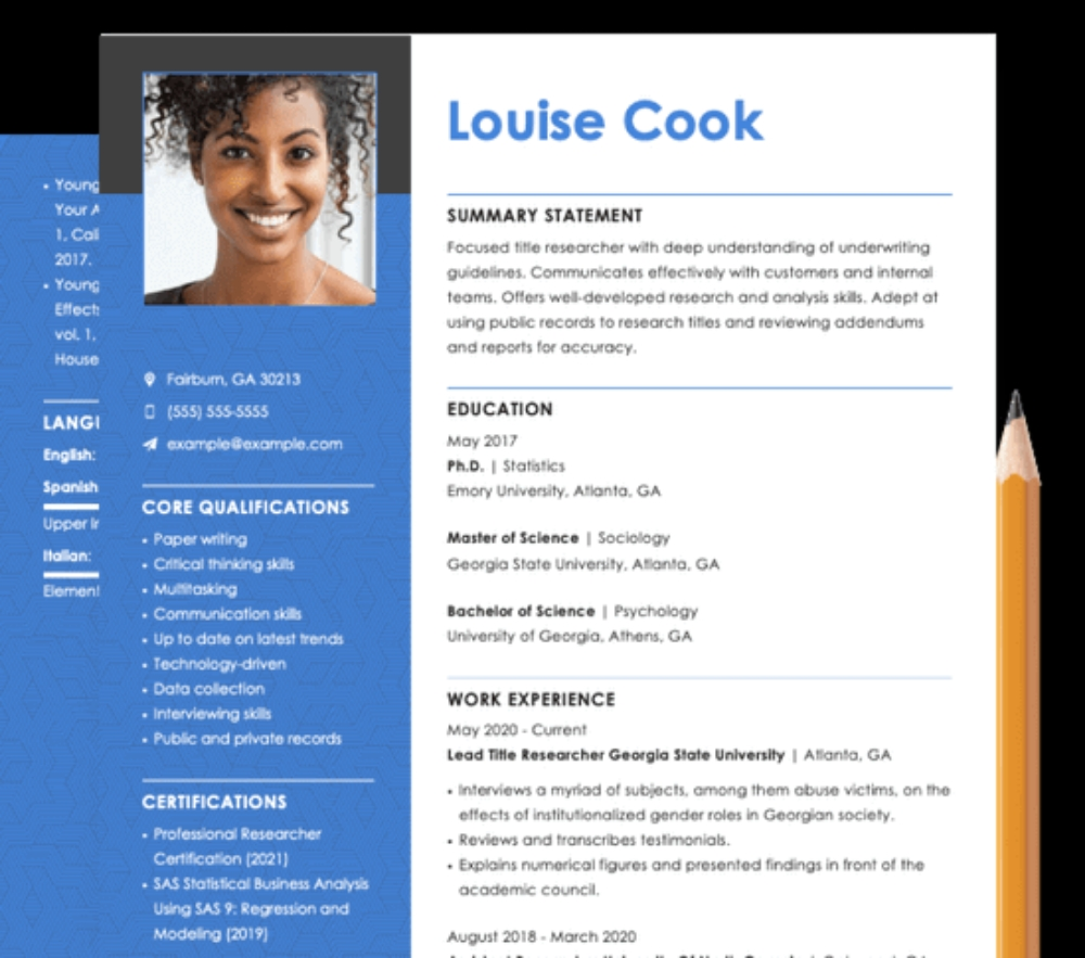 CV ( Professional CV) - 5