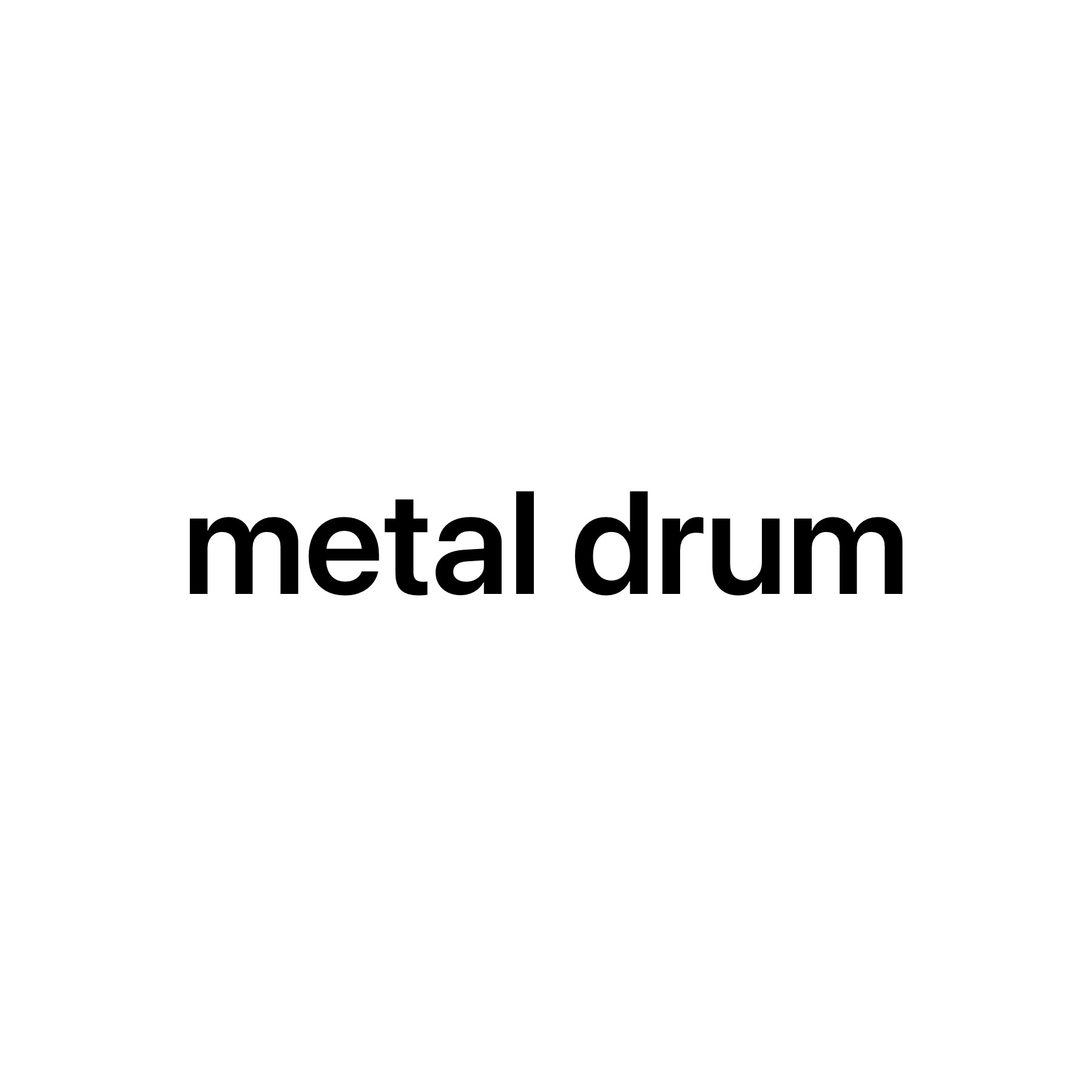 Metal drum for sale - 2
