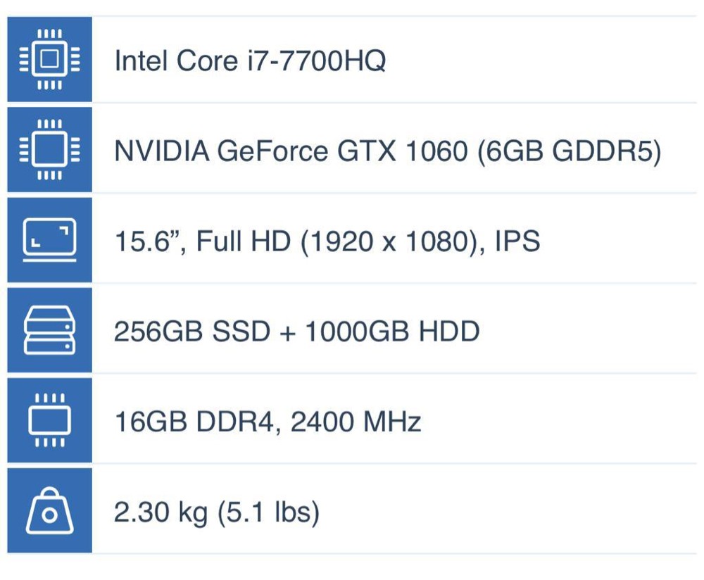 ASUS ROG STRIX gaming laptop - 7