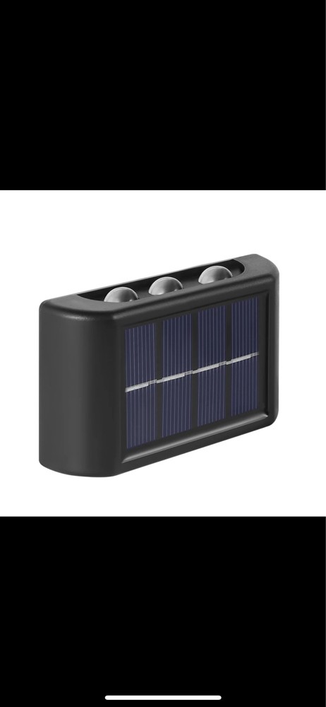 Solar Wall LED Warm Light - 2