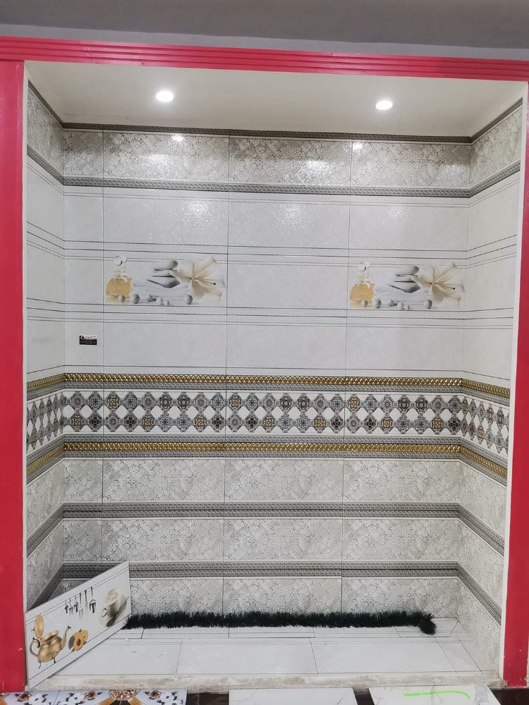 نقوم بتركيب السيراميك - 2