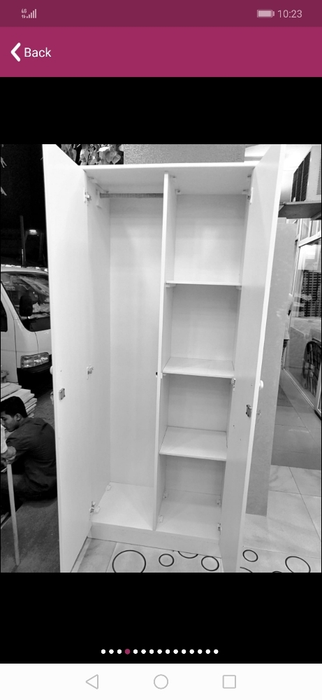 New Wooden & steel Bed,Wardrobe - 6