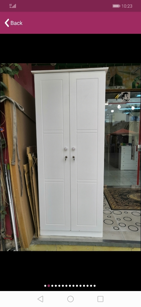 New Wooden & steel Bed,Wardrobe - 5