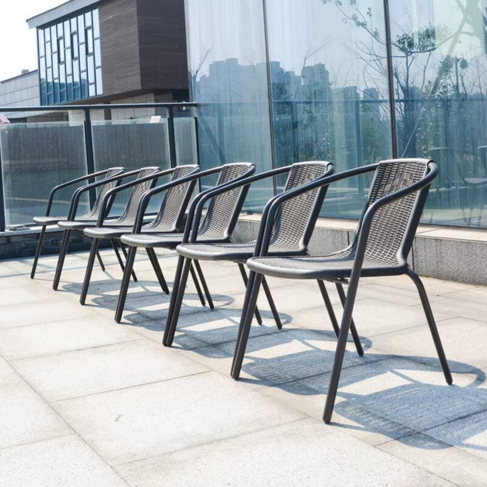 Rattan table chair coffee furni - 4