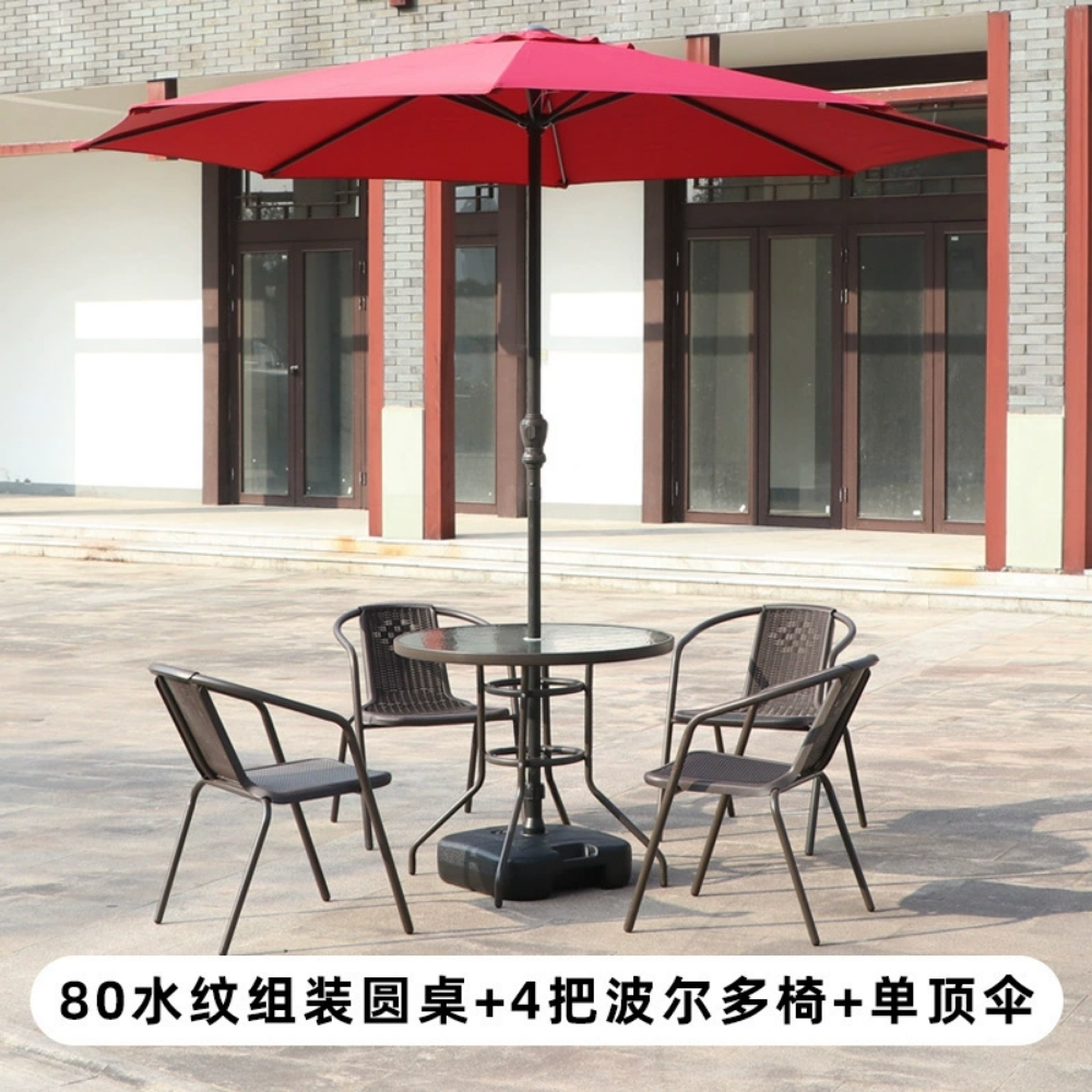 Rattan table chair coffee furni - 2
