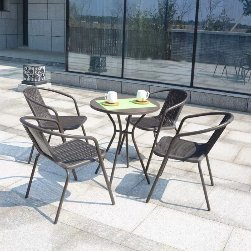 Rattan table chair coffee furni - 6