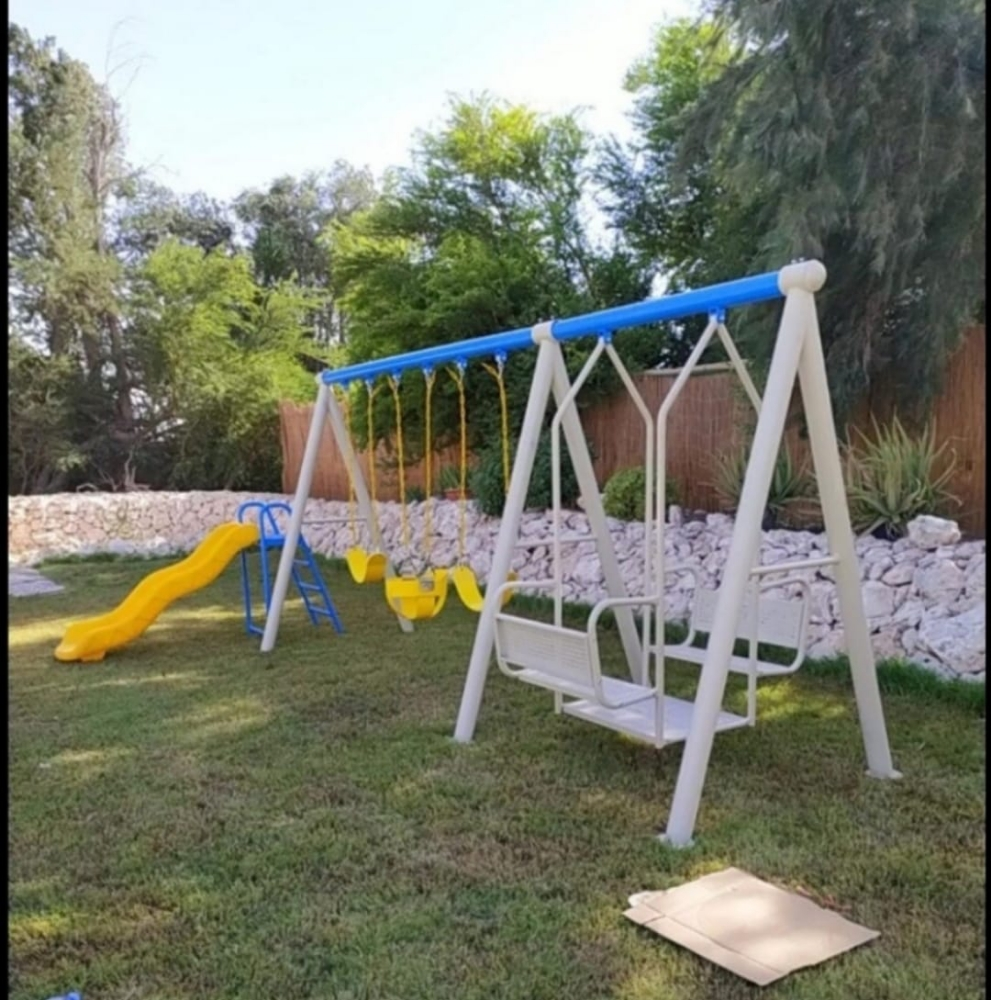 baby swing and sliding - 2