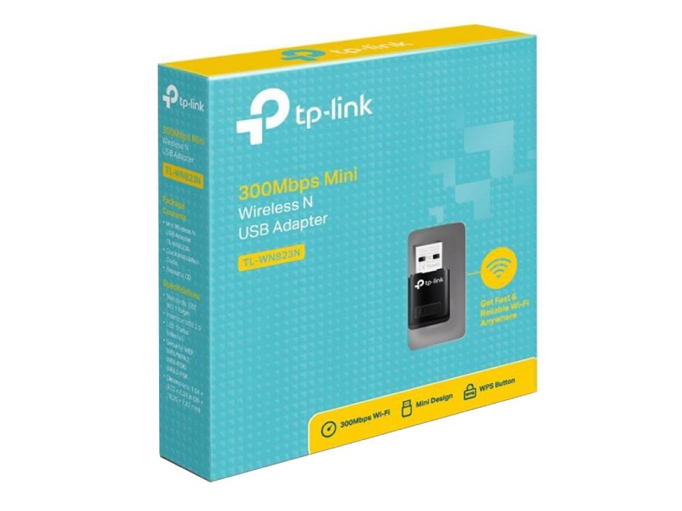 TPLink 300 Mbps USB WiFi Adapter - 1