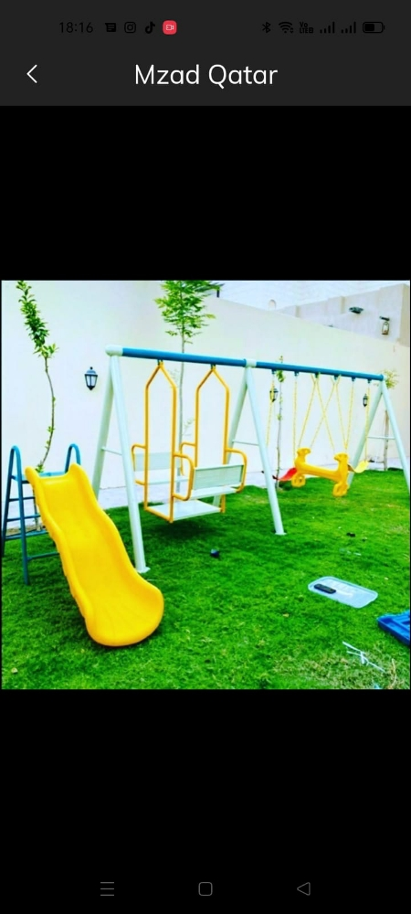 baby swing and sliding - 4