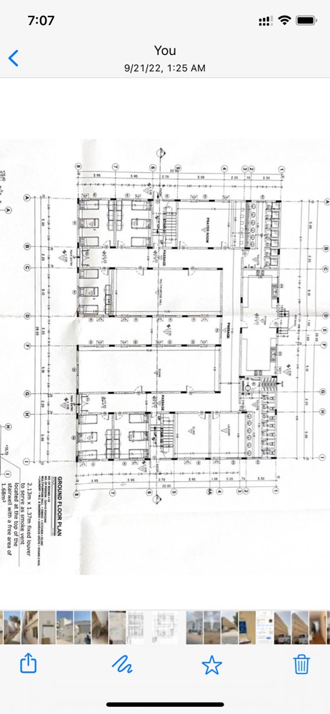 2 buildings (120rooms) + 4 shops - 3