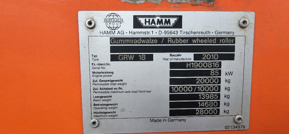 Hamm PTR - 5