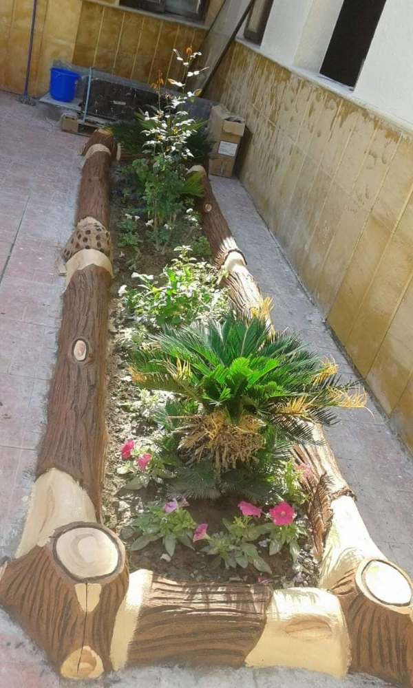 عمل جذوع وممرات بالديكور - 3