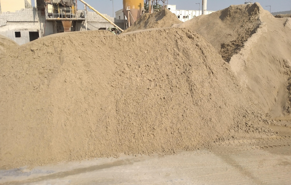 plaster sand - 2