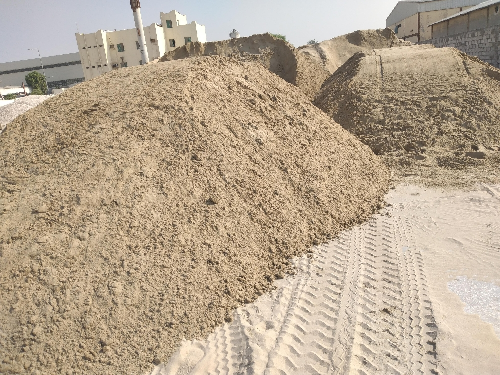 plaster sand - 1