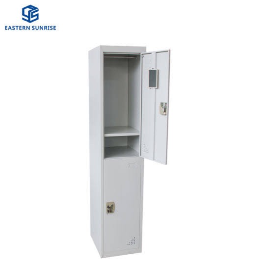New steel & wooden Bed , cabinet  - 2