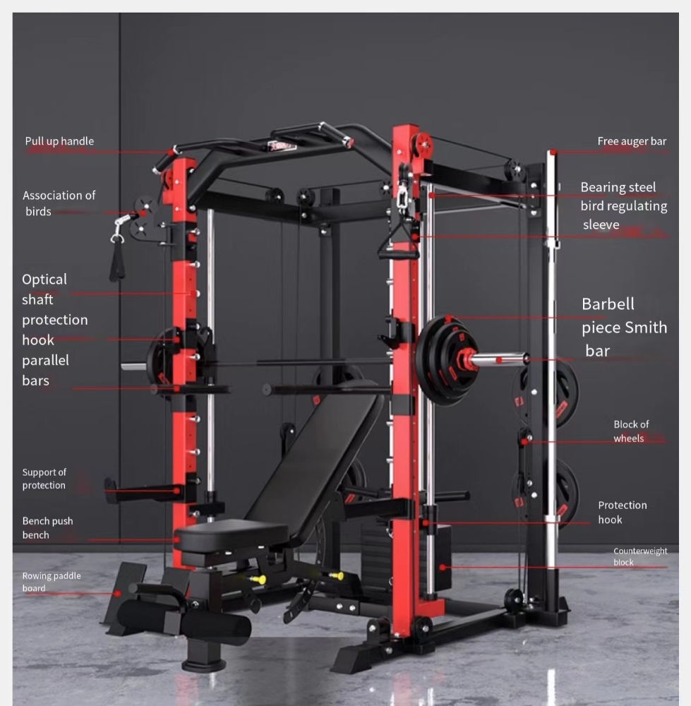Smith home gym weightlifting - 4
