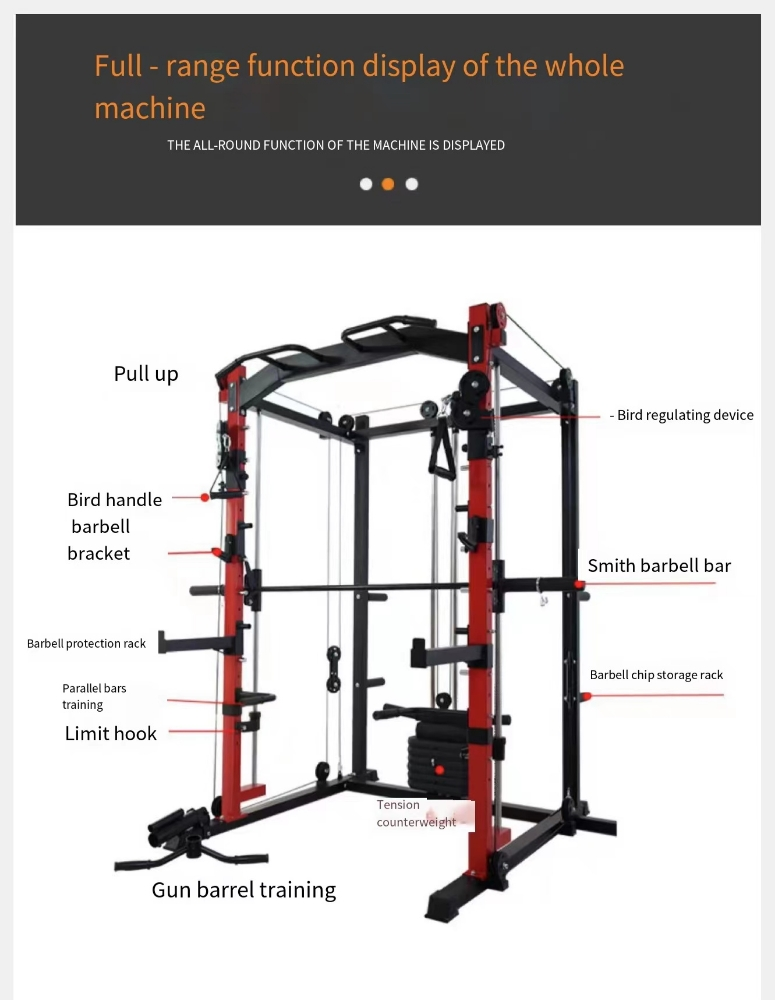 Smith home gym weightlifting - 5