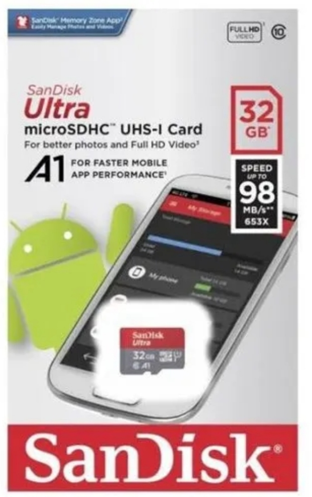 SanDisk 32GB memory - 1
