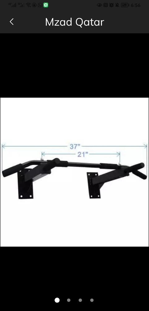 Wall door bar pull up - 2