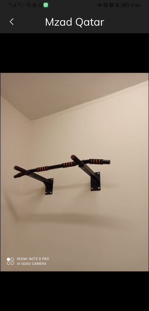 Wall door bar pull up - 3