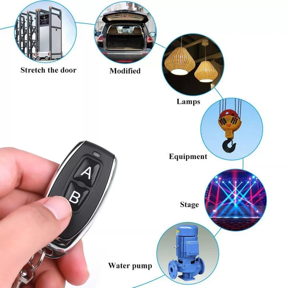 Rf remote control garage doo - 3