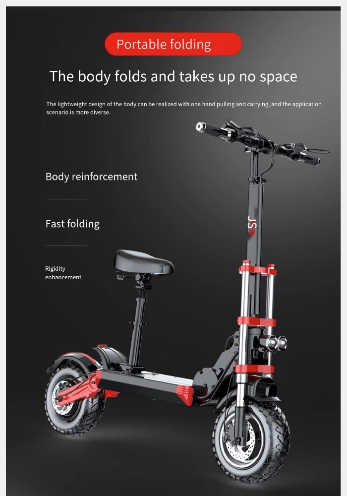 Off-road folding electric scooter - 7