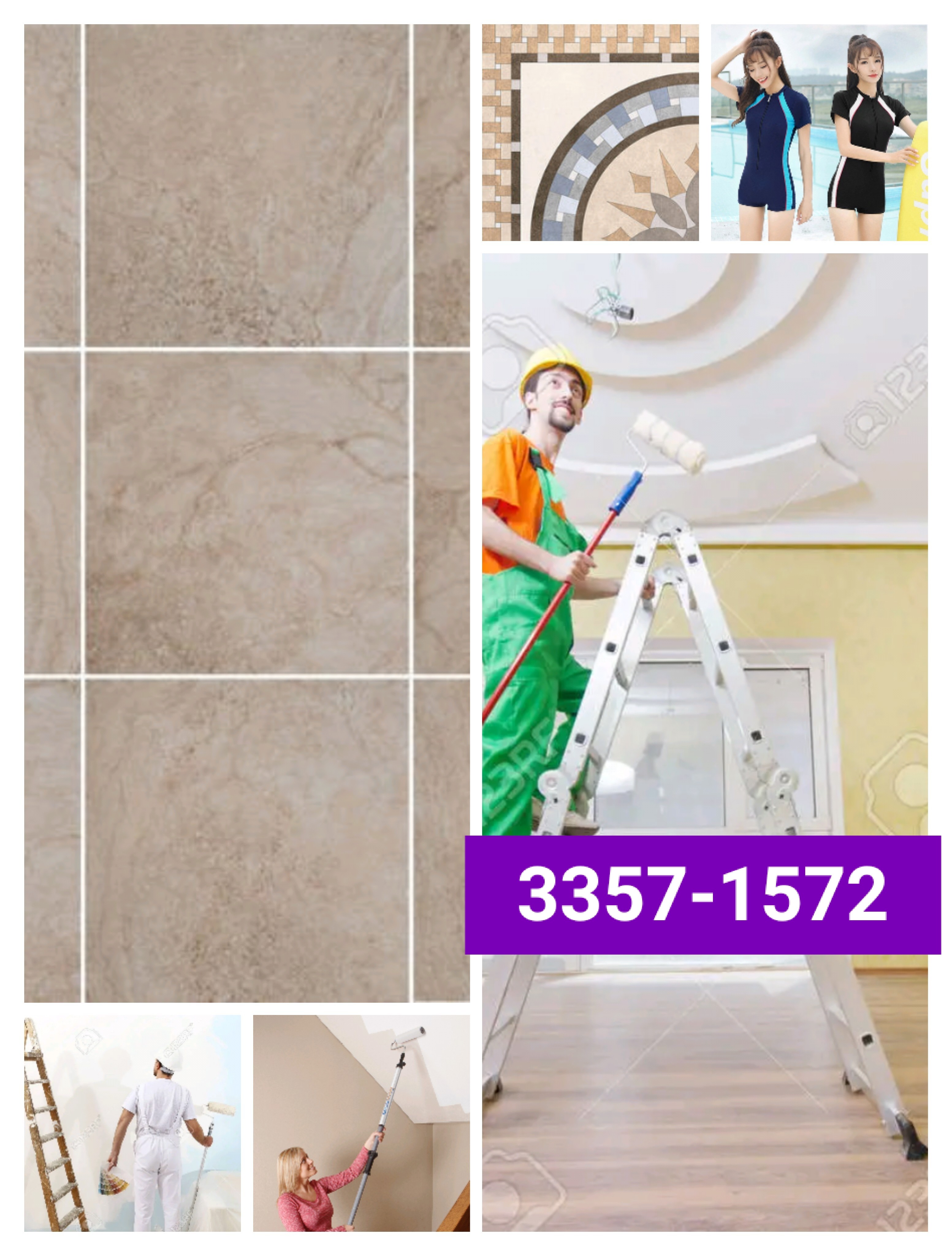 Swimming Pool Tile Work-33571572 - 9