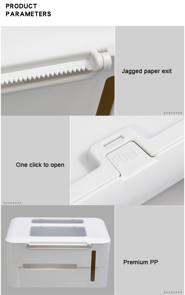DoubleLayer Tissue Box WallMount - 9