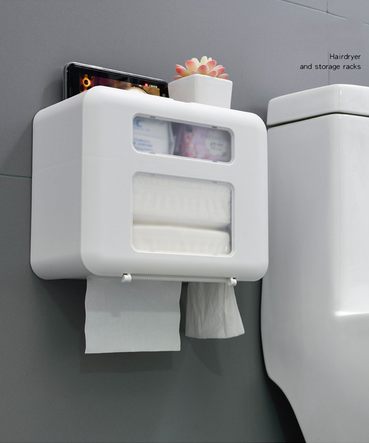 DoubleLayer Tissue Box WallMount - 5