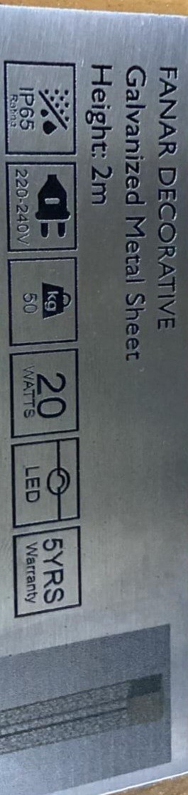 Engraving Aluminum Tag - 1