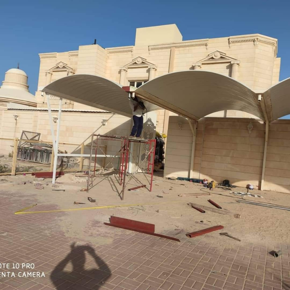 ابواب وشبابيك حديد وطبالي وجميع ا - 2