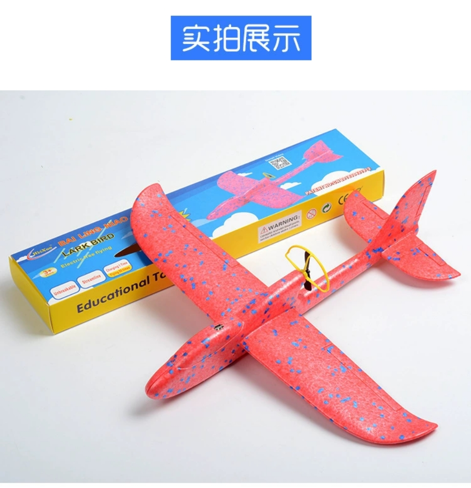 Electric rechargeable throw plane - 2