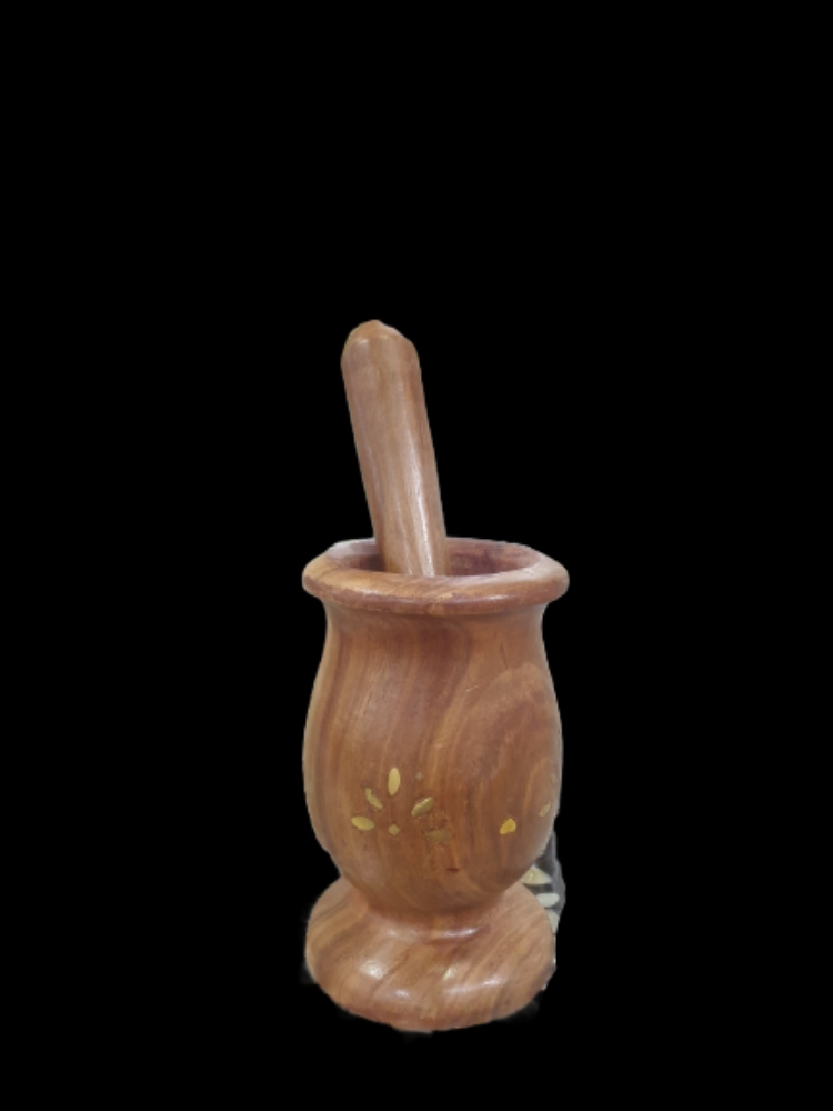 Wooden Mortar - 1