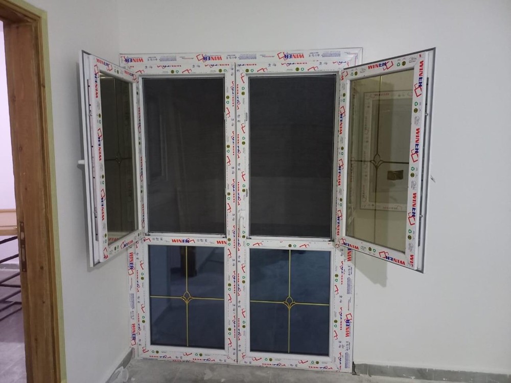 wood stell aluminum glass upvc - 9