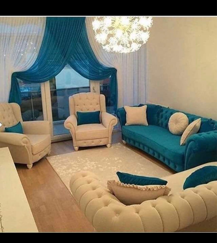 Sofa febrics change and curtains - 4