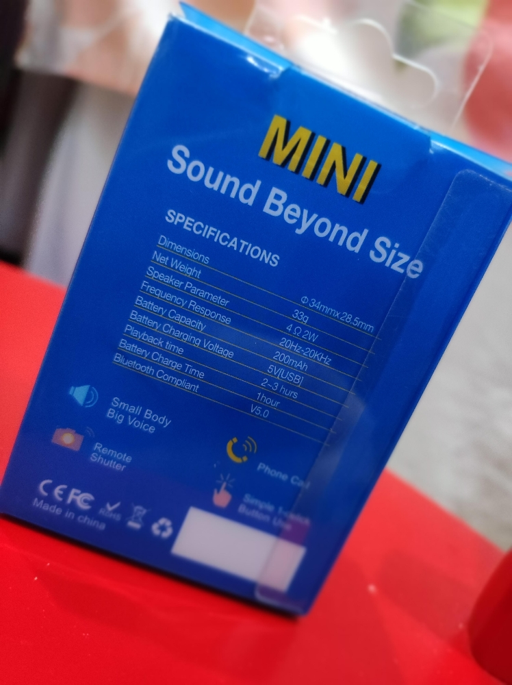 MINI WIRELESS SPEAKER - 3