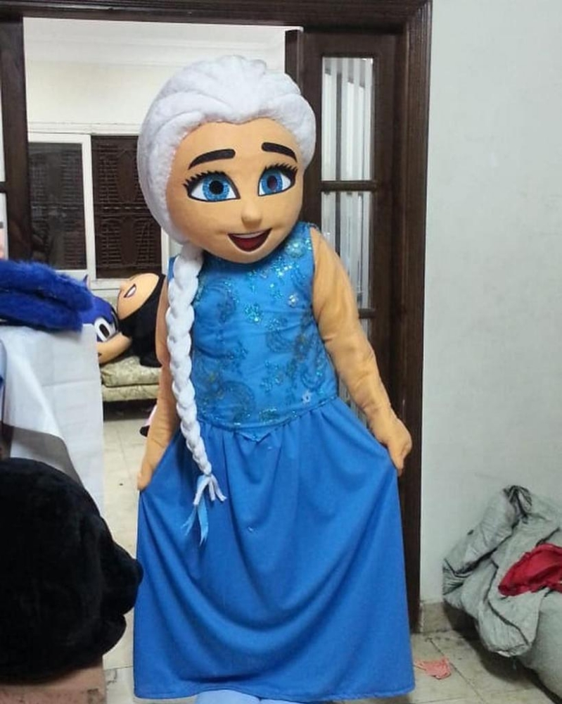 نطاطية شخصية فروزن الشقية للاطفال - 3