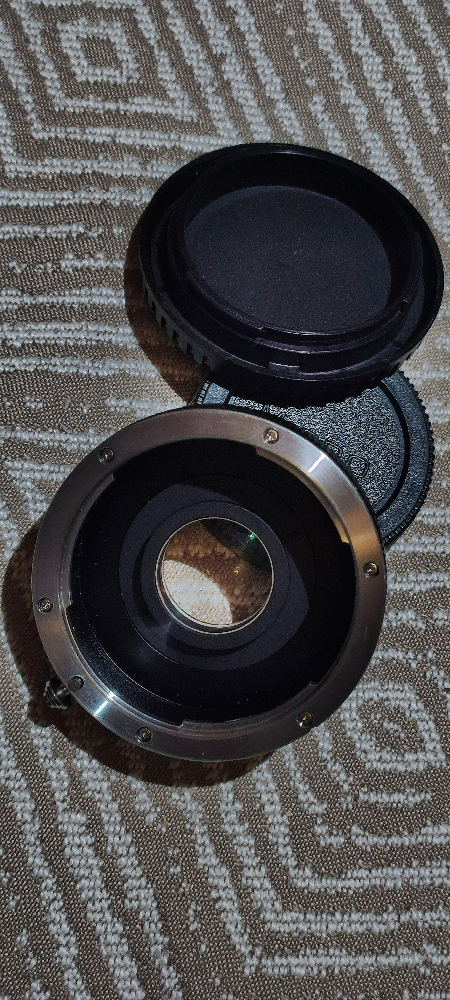 EF to M43 zhongi adapter + glass - 2