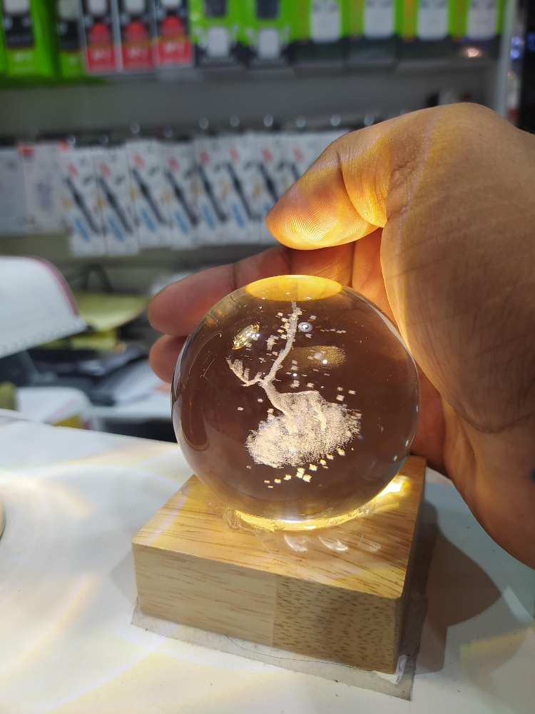 Crystal light ball - 3