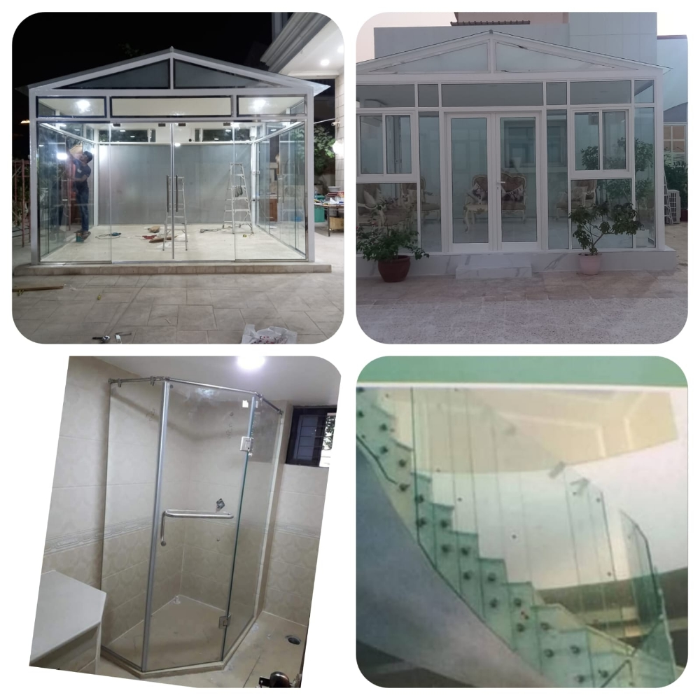 Aluminum & Glass work - 2