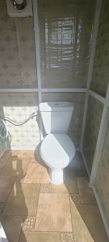 Ready 122*122 new toilet - 9