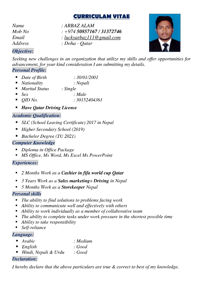 Arbaz alam - 1