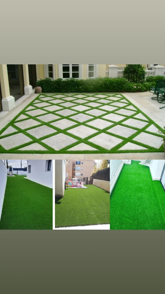 artificial green grass carpet - 2